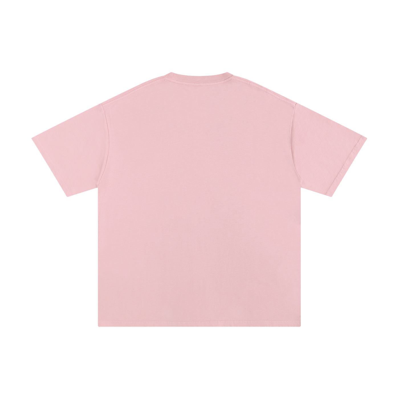 light pink t-shirt with a graphic of the Statue of Liberty and 'Restore America' text on a blank background