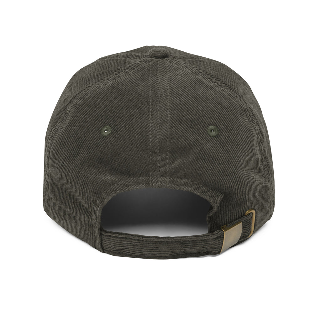olive dr frog corduroy cap vintage